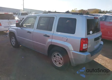2008 Jeep Patriot Sport from USA, damaged, VIN 1J8FT28018D750330